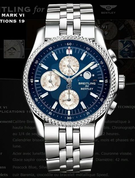 breitling bentley mark vi complications 19 price|Breitling Bentley Mark VI Complications 19 Brown P19362 Price, .